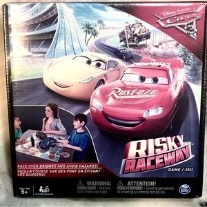 Spin Master Games Disney - Cars 3 - Risky Raceway - Game ‘New’ Never Opened